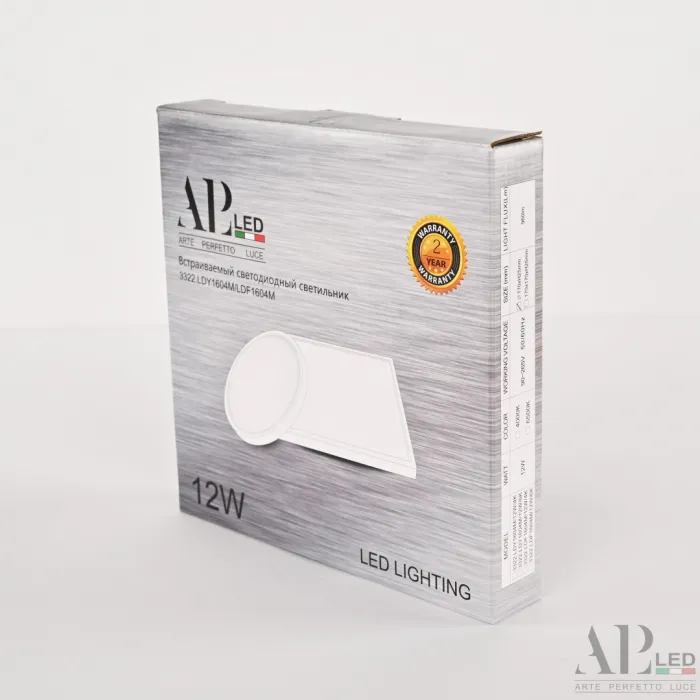 Светильник накладной светодиодный 3322.LDF1604M/12W/6K APL LED от ImperiumLoft