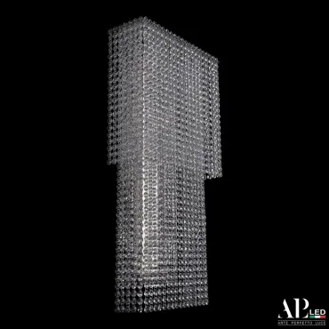 Бра светодиодные хрустальные SH500.B3.35-70.A.Ni.4000 APL LED