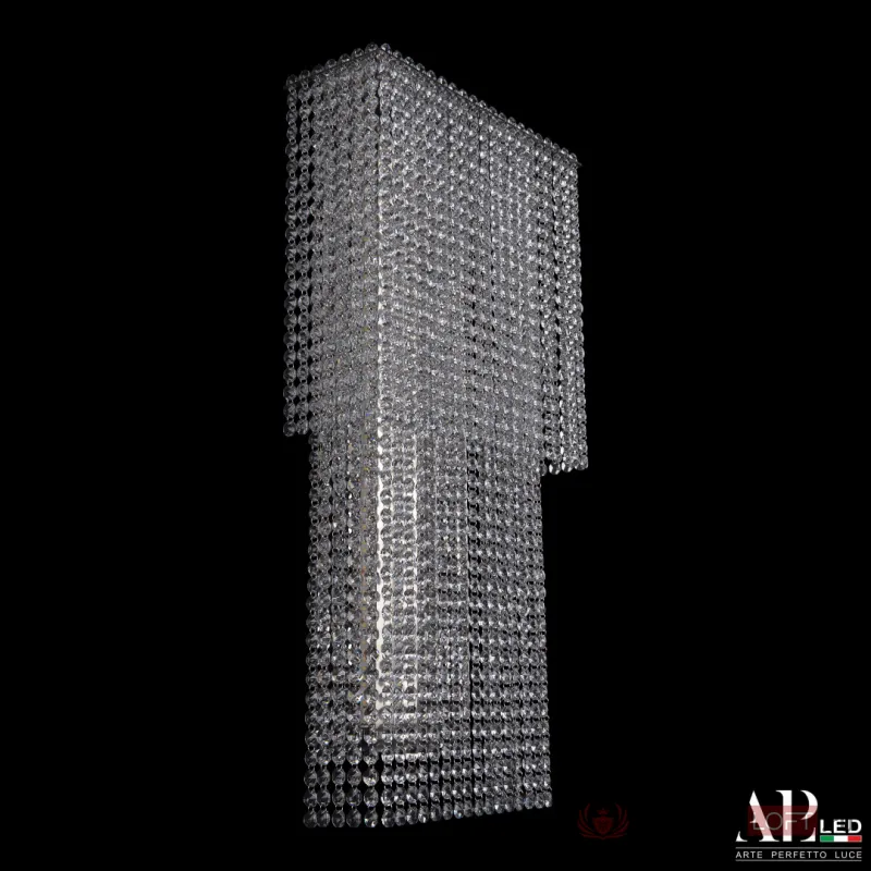 Бра светодиодные хрустальные SH500.B3.35-70.A.Ni.4000 APL LED от ImperiumLoft