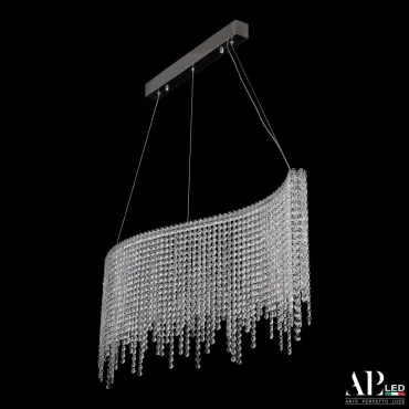 Люстра светодиодная хрустальная SH07.100.B.Ni.4000 APL LED