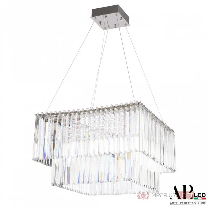 Люстра светодиодная хрустальная SH10.52.C.Ni.4000 APL LED от ImperiumLoft