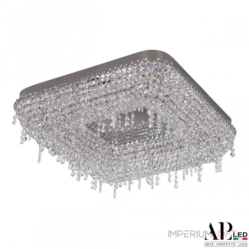 Люстра светодиодная хрустальная SH604.2.50.B.Ni.4000 APL LED