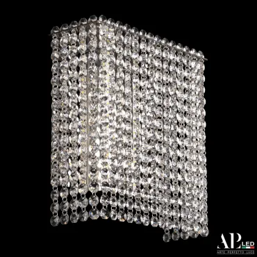 Бра светодиодные хрустальные SH500.B1.25-27.A.Ni.4000 APL LED