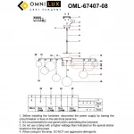Люстра потолочная Omnilux Lerici OML-67407-08 от ImperiumLoft