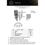 Настенный светильник Aployt Lorenzo APL.798.01.03