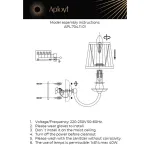 Настенный светильник Aployt Gaell APL.704.11.01