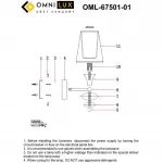 Светильник настенный Omnilux Ligure OML-67501-01 от ImperiumLoft