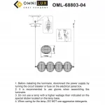 Люстра подвесная Omnilux Cedrello OML-68803-04 от ImperiumLoft