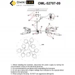 Люстра потолочная Omnilux Vitereta OML-52707-09 от ImperiumLoft