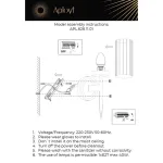 Бра Aployt Klaris APL.626.11.01