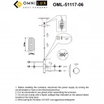 Люстра потолочная Omnilux Margno OML-51117-06 от ImperiumLoft