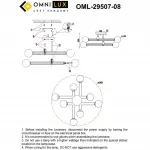 Люстра потолочная Omnilux Bucine OML-29507-08 от ImperiumLoft