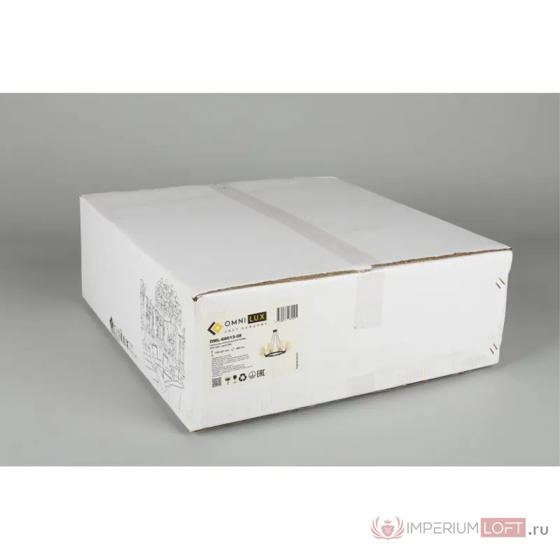 Люстра подвесная Omnilux Camlez OML-68613-08 от ImperiumLoft