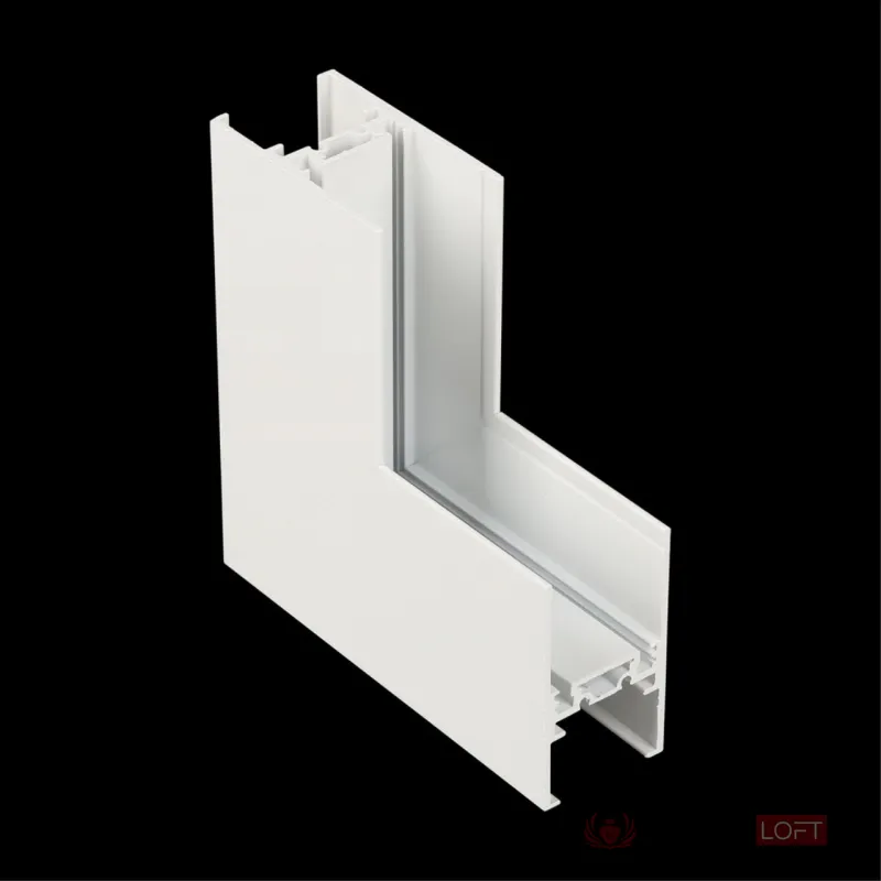 Трековый соединитель угловой внутренний Magnetic track 48 Aployt APL.0182.10.01 от ImperiumLoft