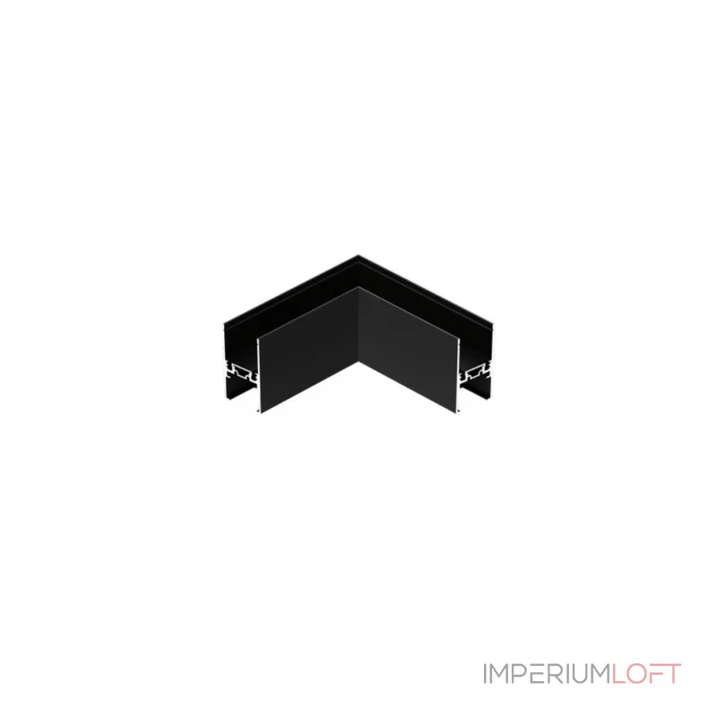 Трековый соединитель угловой плоский Magnetic track 48 Aployt APL.0182.00.02