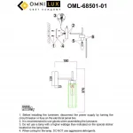 Светильник настенный Omnilux Panvenan OML-68501-01