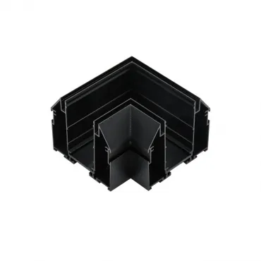 Трековый соединитель шинопровода угловой плоский для натяжного потолка Magnetic track 220 Aployt APL.0284.00.04 Трековый соединитель шинопровода угловой плоский для натяжного потолка Magnetic track 220 Aployt APL.0284.00.04