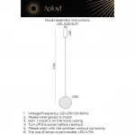 Светильник подвесной Aployt Yulali APL.048.16.07 от ImperiumLoft