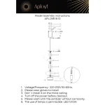 Подвесной светильник Aployt Viktoir APL.098.16.10