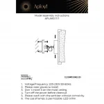 Светильник настенный Aployt Klemens APL.660.11.11 от ImperiumLoft