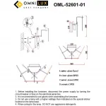 Светильник настенный Omnilux Casanuova OML-52601-01
