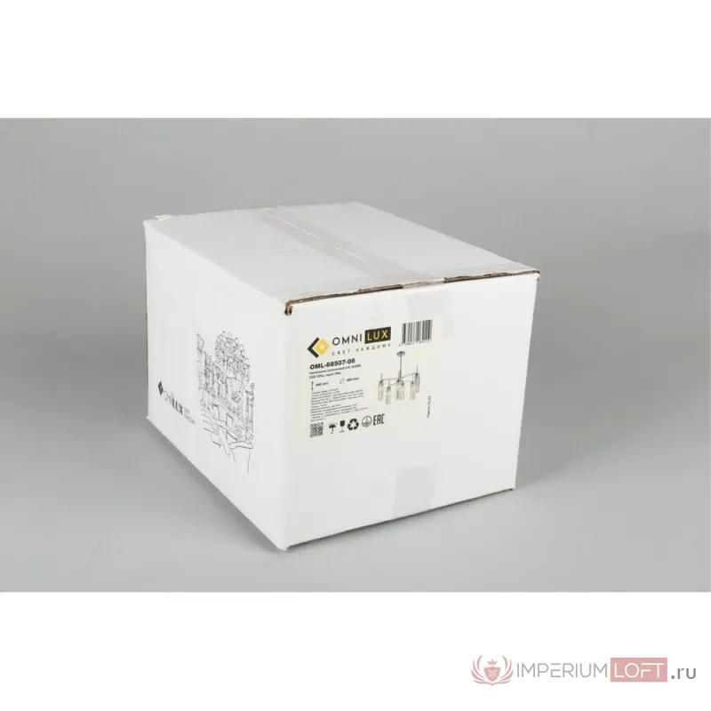 Люстра потолочная Omnilux Panvenan OML-68507-06 от ImperiumLoft