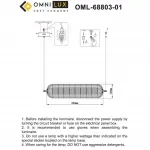 Люстра подвесная Omnilux Cedrello OML-68803-01 от ImperiumLoft
