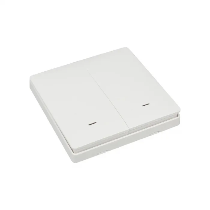 Выключатель двухклавишный Aployt Magnetic track 220 APL.0190.00.02 от ImperiumLoft