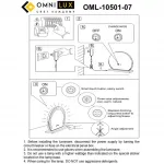 Светильник настенный Omnilux Linari OML-10501-07 от ImperiumLoft