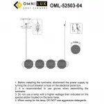 Люстра подвесная Omnilux Pancone OML-52503-04 от ImperiumLoft