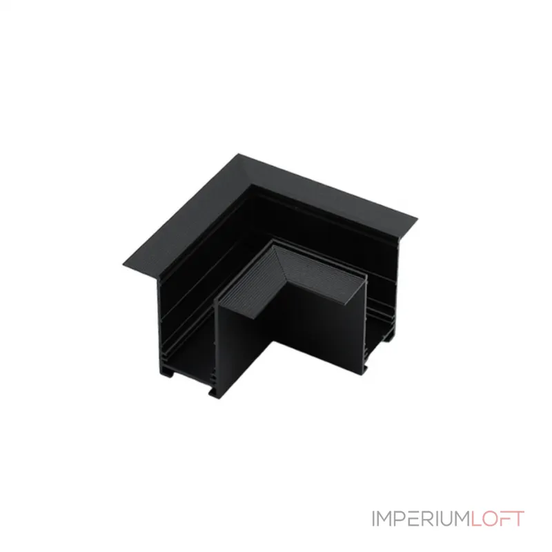 Трековый соединитель угловой плоский встраиваемый Magnetic track 220 Aployt APL.0283.00.01