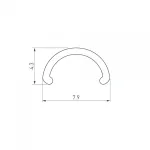 Arlight Экран ARH-ROUND-D8-2000 Round Opal 036326