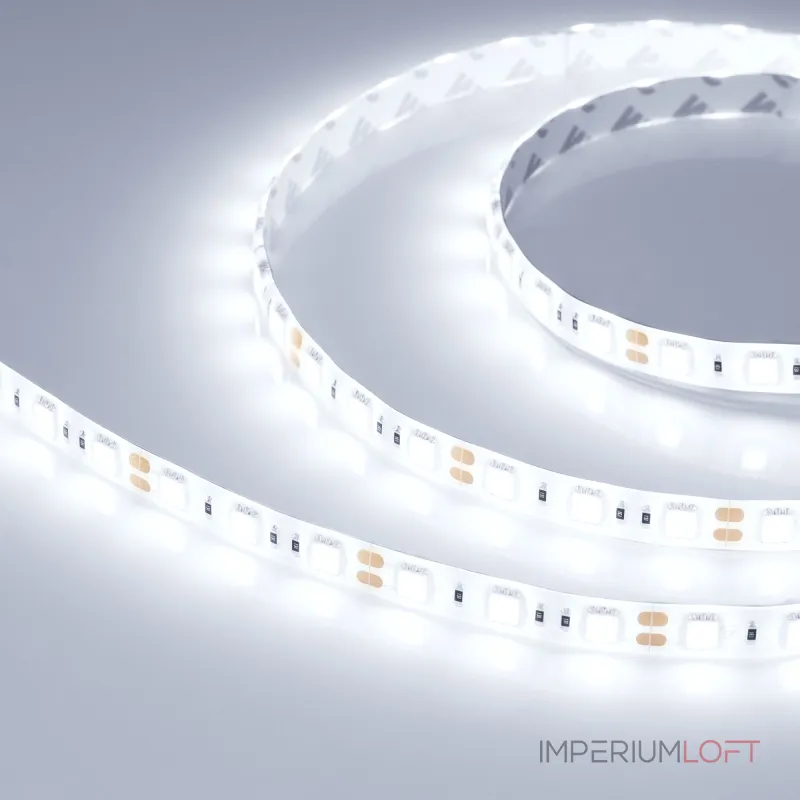 Arlight Светодиодная лента RTW 2-5000SE 12В Cool 2x 5060 300 LED LUX 14.4 Вт/м IP65 016845