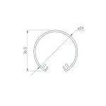 Экран ROUND-D40-2000 Arlight 044519