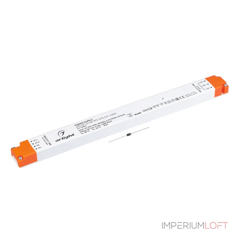Блок питания ARV-SP-24150-PFC-DT8-CCT-LONG 24В 6.25A 150Вт Arlight IP20 048241