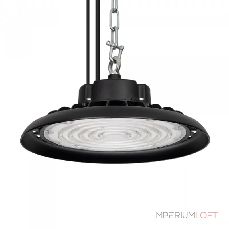 Светильник SP-ARIVA-DIM-R300-150Вт White5000 BK 90 deg 230В 0-10В Arlight IP65 048614
