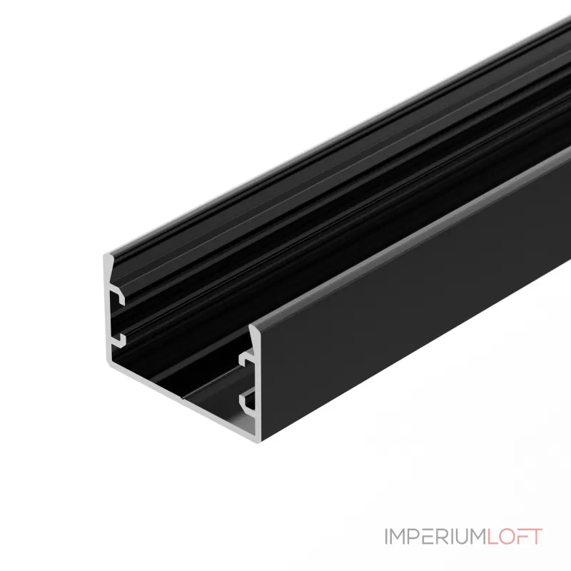 Arlight Профиль PLS-LOCK-H16-SMT-3000 ANOD BLACK Алюминий 044807