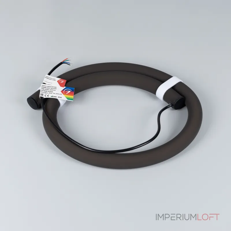 Лента герметичная MOONLIGHT-BLACK-SIDE-G280-D25mm 24В RGB 360deg 14.4 В/м IP65 1м Arlight 047199 Лента герметичная MOONLIGHT-BLACK-SIDE-G280-D25mm 24В RGB 360deg 14.4 В/м IP65 1м Arlight 047199