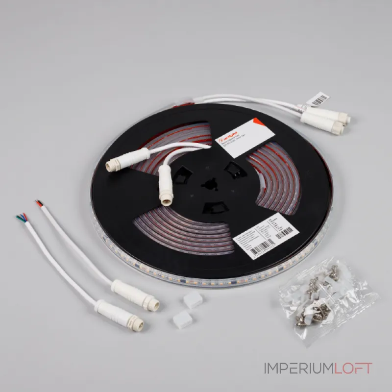 Arlight Лента герметичная SPI-PS-A120-12mm 24В Warm3000-PX6-BPT 11 В/м IP67 2835 5м 049447