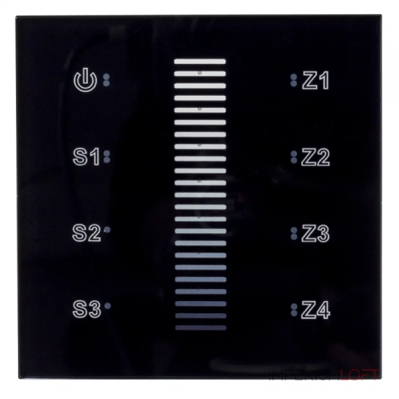 Arlight INTELLIGENT ARLIGHT Сенсорная панель DALI-901-11-ADDR-3SC-DIM-DT6-IN Black BUS INTELLIGENT IP20 037189
