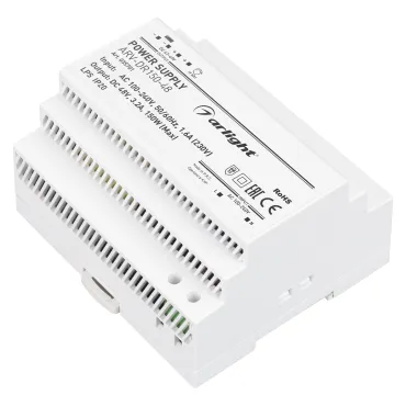 Arlight Блок питания ARV-DR150-48 48В 3.2A 150Вт IP20 DIN-рейка 035701
