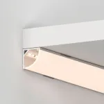 Arlight Профиль с экраном SL-KANT-H16-2000 ANOD+OPAL Алюминий 036843