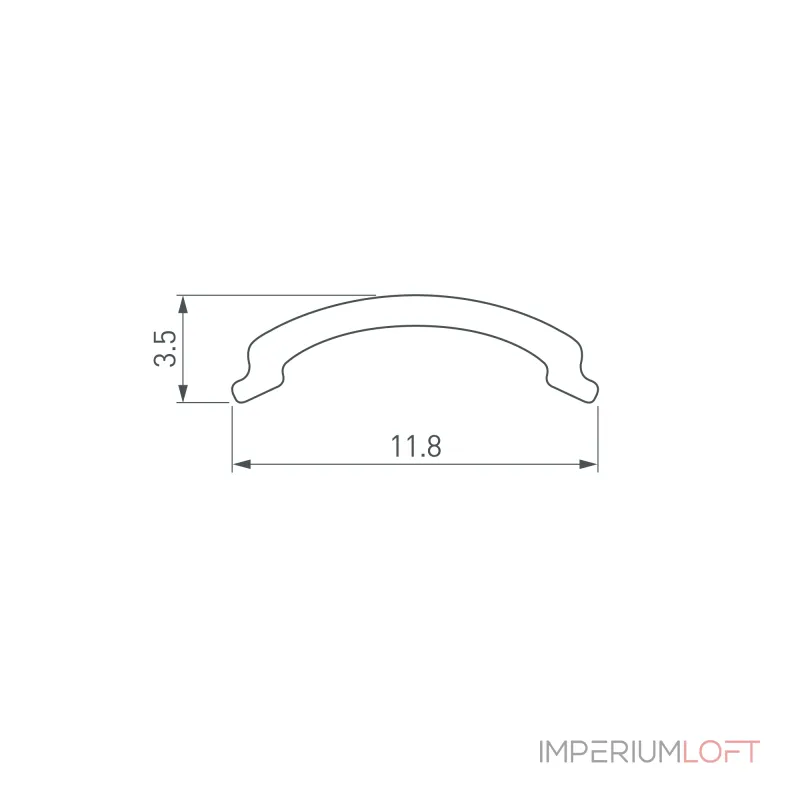 Arlight Экран ARH-KANT-H10-2000 Round Opal 036322