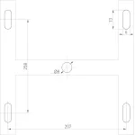 Arlight Светильник IM-QUADRO-EMERGENCY-3H-S350x350-33Вт Day4000 WH 120 deg 230В IP40 041009
