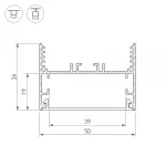 Arlight Угол SL-LINE-5035 Металл 030116