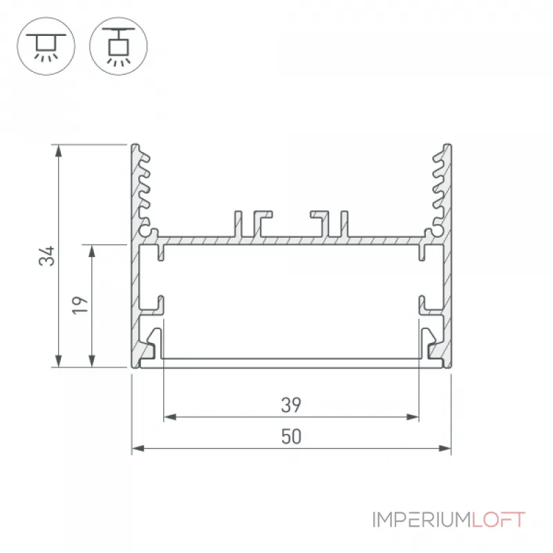 Arlight Угол SL-LINE-5035 Металл 030116