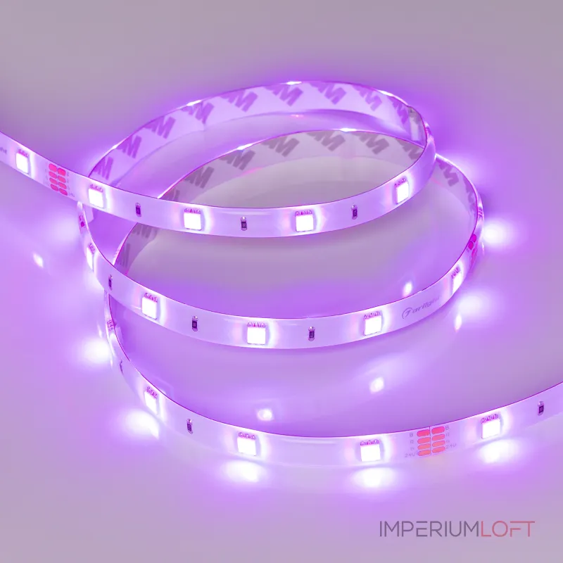 Arlight Лента герметичная RTW-SE-B30-10mm 24В RGB 7.2 В/м IP65 5060 5м 7.2 Вт/м IP65 021732(2)