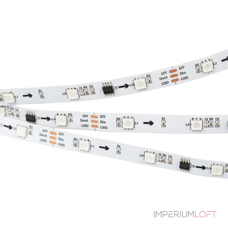 Arlight Лента SPI-B30-10mm 12В RGB-PX3 7.2В/м IP20 5060 5м IP20 026368(2) Arlight Лента SPI-B30-10mm 12В RGB-PX3 7.2В/м IP20 5060 5м IP20 026368(2)