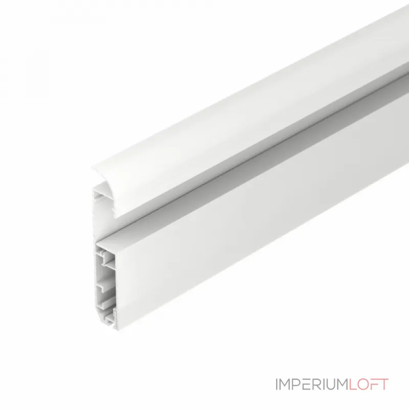 Профиль PLINTUS-H80-2000 WHITE Arlight Алюминий 045452 Профиль PLINTUS-H80-2000 WHITE Arlight Алюминий 045452