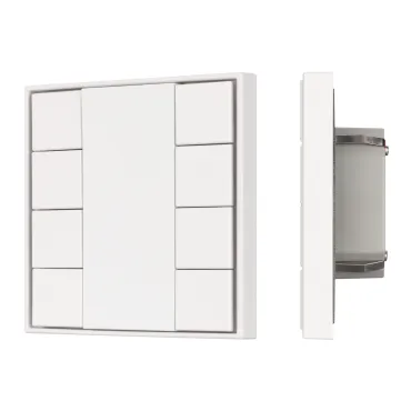 Arlight INTELLIGENT ARLIGHT Кнопочная панель KNX-301-22-8-SH-IN White BUS Frame IARL IP20 037723 Arlight INTELLIGENT ARLIGHT Кнопочная панель KNX-301-22-8-SH-IN White BUS Frame IARL IP20 037723